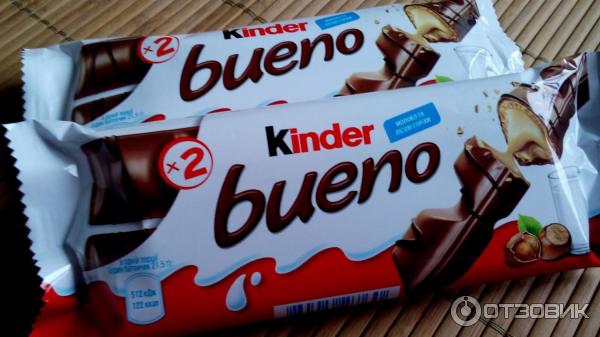 Вафли Kinder bueno фото