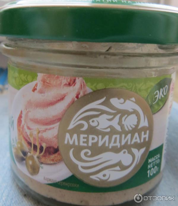 Риет из лосося с каперсами и укропом Меридиан-Эко фото