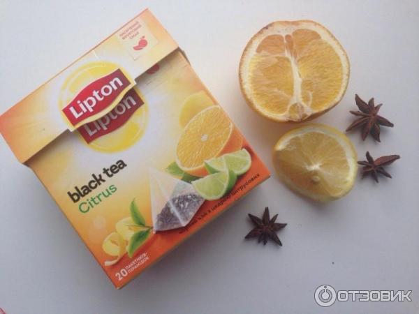 Чай черный Lipton Citrus фото