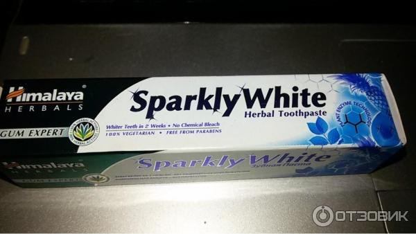 Зубная паста Himalaya Herbals Sparkly White фото