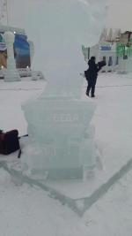 Ледовый городок (Россия, Новосибирск) фото