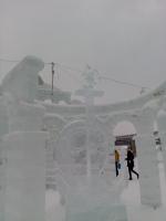 Ледовый городок (Россия, Новосибирск) фото