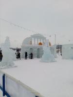 Ледовый городок (Россия, Новосибирск) фото