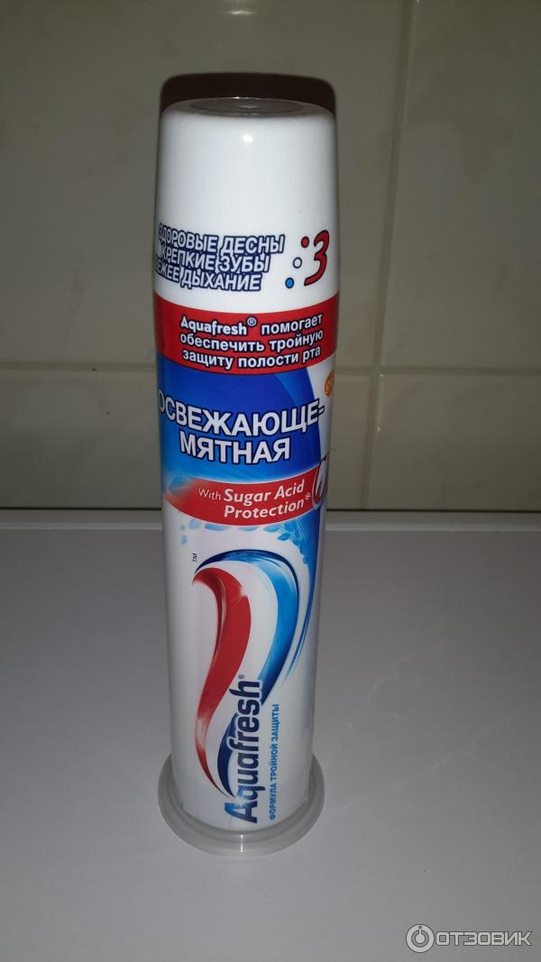 Зубная паста Aquafresh освежающе-мятная фото