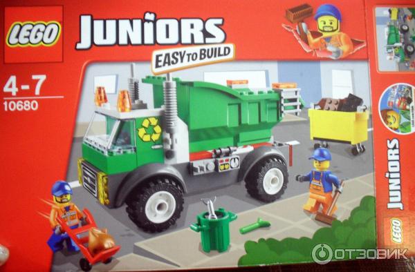 Конструктор Lego Juniors Мусоровоз 10680 фото