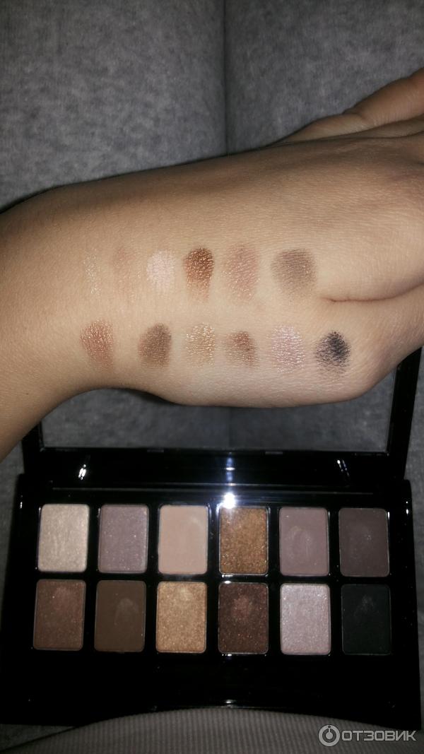 Палетка теней Maybelline The Nudes eyeshadow palette фото