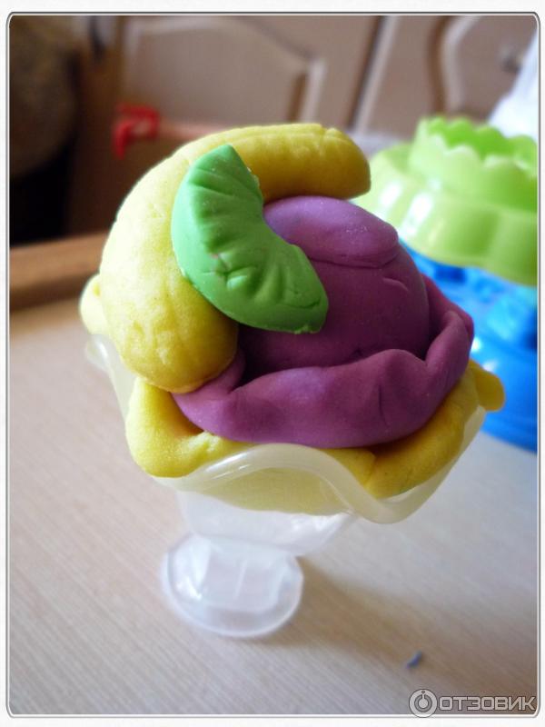 Play-Doh Фабрика мороженого, лепка