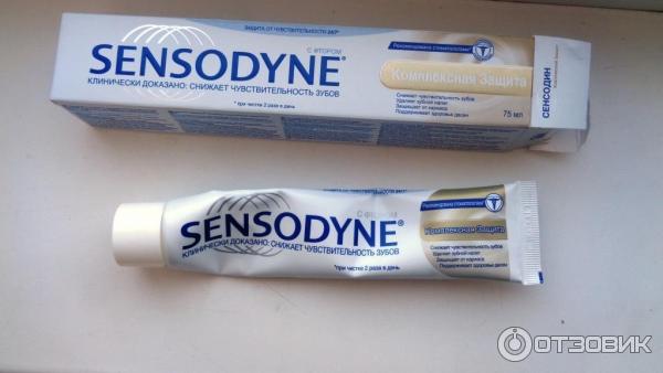 Зубная паста Sensodyne Комплексная защита фото