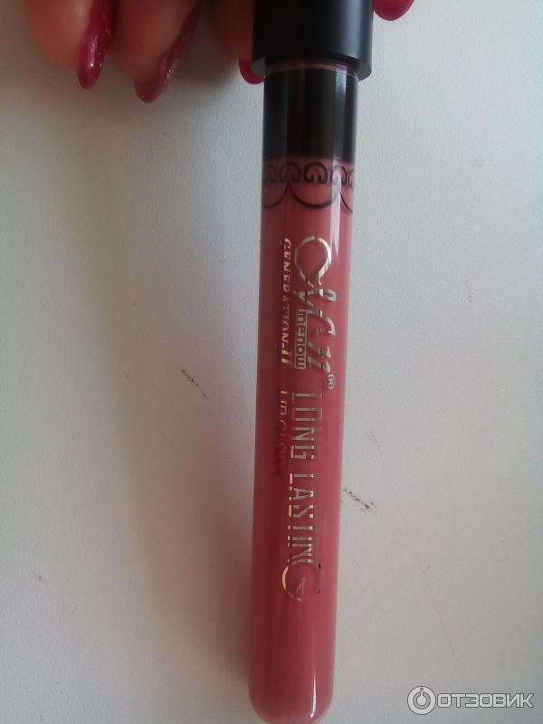 Стойкая помада Long Lasting Lip Gloss