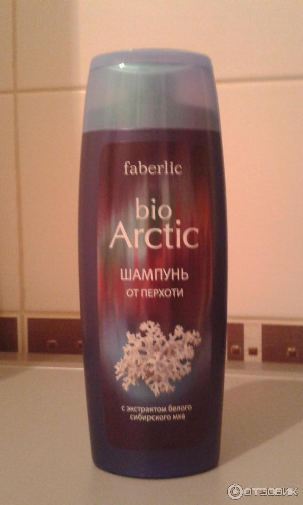 Шампунь от перхоти Faberlic Bio Arctic с экстрактом белого сибирского мха фото