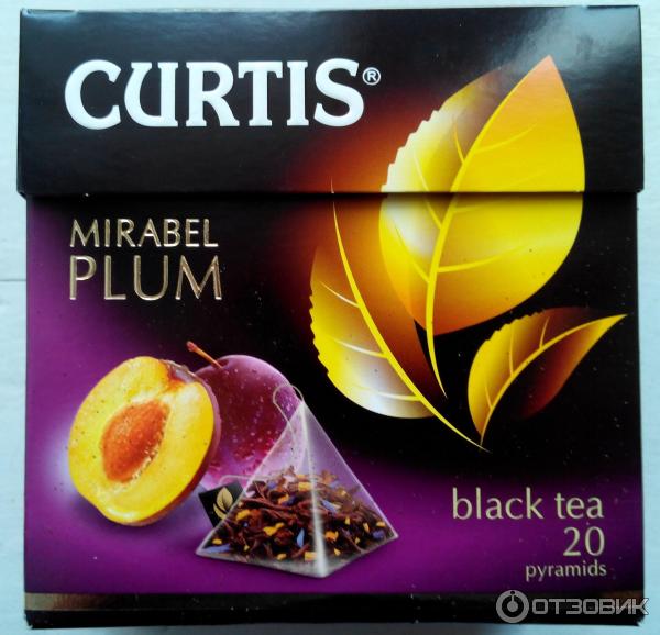 чай curtis mirabel plum