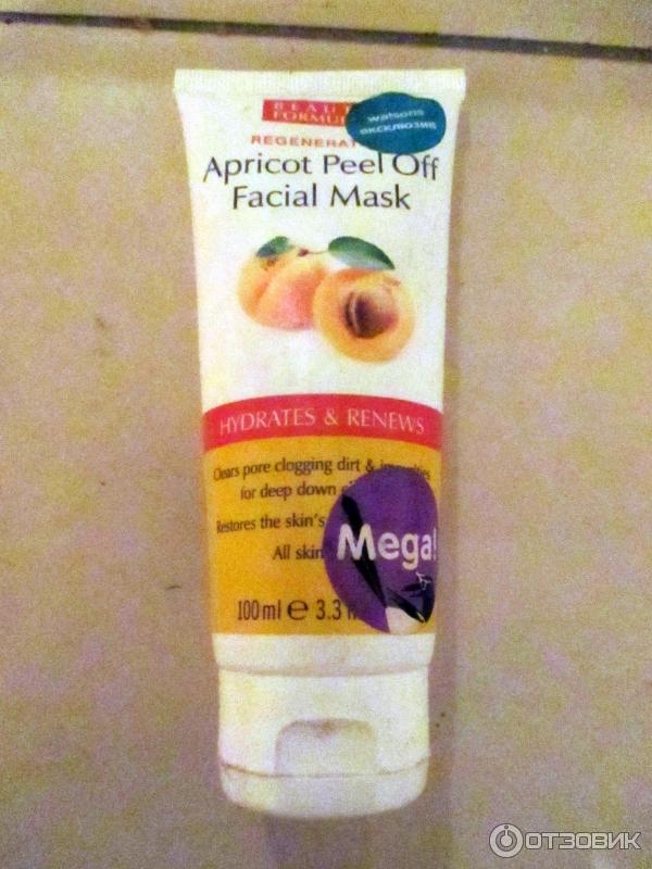 Абрикосовая маска-пленка Beauty Formulas Apricot Peel Off Facial Mask фото