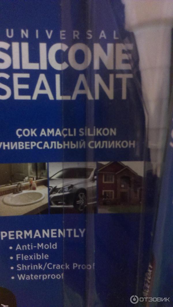 Универсальный силикон Akfix 100E Silicone Sealant фото