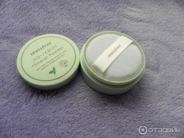 Пудра рассыпчатая Innisfree No sebum mineral Powder фото