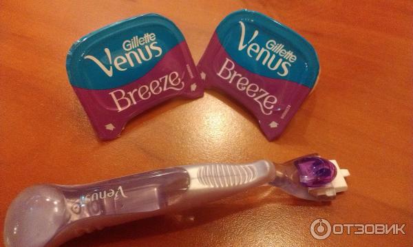 Женский станок для бритья Gillette Venus Breeze фото