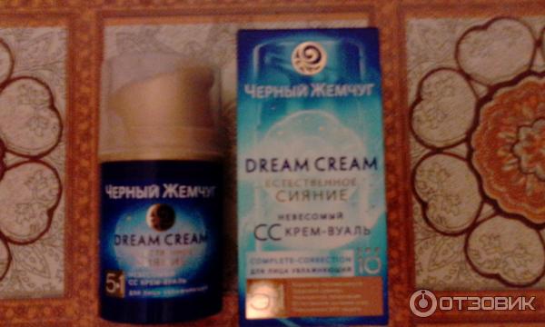 Крем для лица Черный Жемчуг Dream Cream Естественное сияние фото