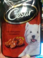 Корм для собак Cesar фото