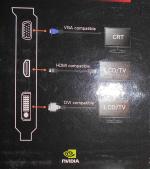 Видеокарта Nvidia GeForce 210 фото