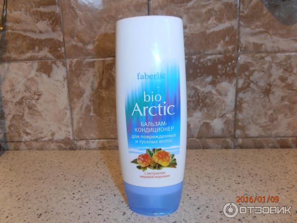 Бальзам-кондиционер для поврежденных и тусклых волос Faberlic bio Arctic фото