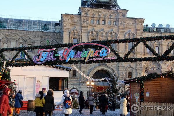 Рождественские ярмарки в Москве (Россия) фото