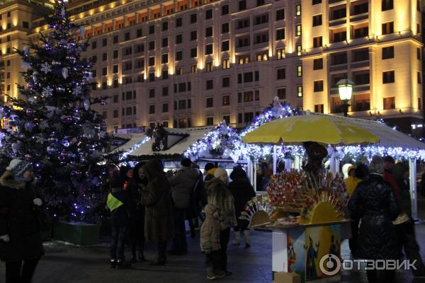 Рождественские ярмарки в Москве (Россия) фото