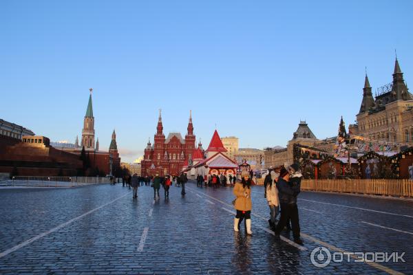 Рождественские ярмарки в Москве (Россия) фото