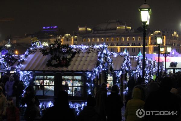 Рождественские ярмарки в Москве (Россия) фото