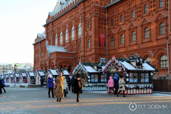 Рождественские ярмарки в Москве (Россия) фото