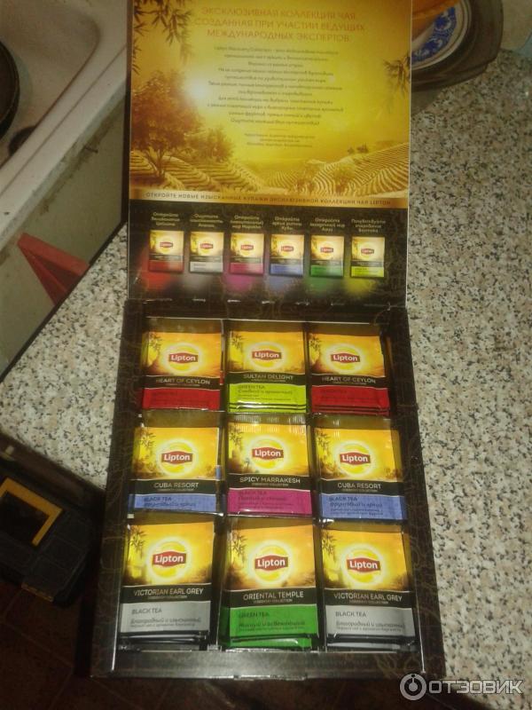 Набор чая Lipton Discovery Collection фото