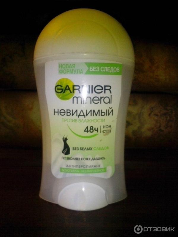 Антиперспирант Garnier mineral невидимый против влажности фото