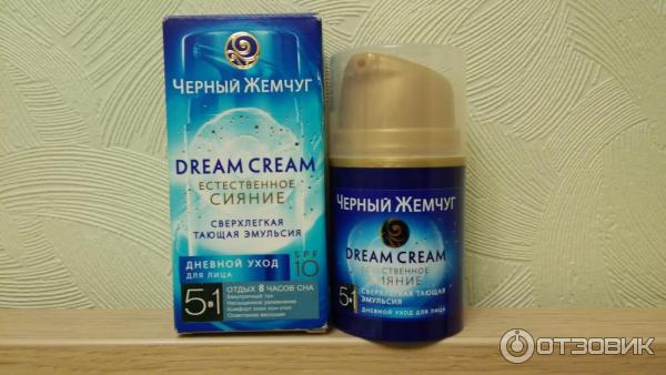 Крем для лица Черный Жемчуг Dream Cream Естественное сияние фото