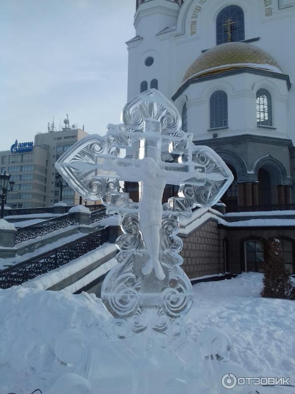 Выставка ледяных скульптур (Россия, Екатеринбург) фото