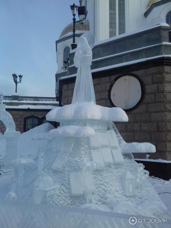 Выставка ледяных скульптур (Россия, Екатеринбург) фото