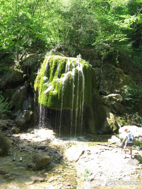 Водопад Серебряные струи (Россия, Крым) фото