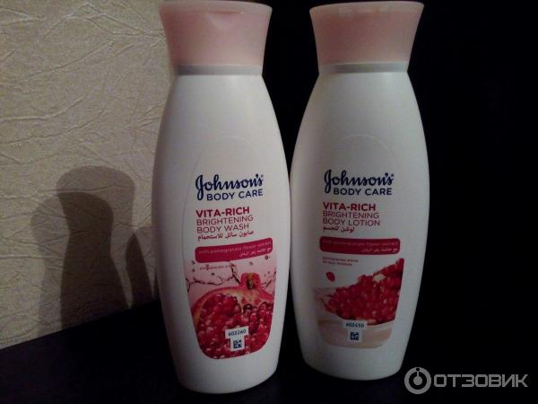 Гель для душа Johnson's Body Care с экстрактом цветка граната фото