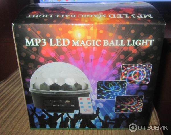 Светодиодный диско-шар MAGIC BALL LED CRYSTAL фото