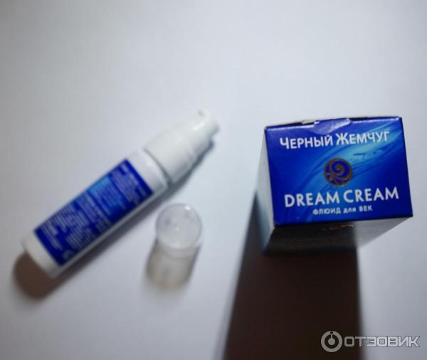 Флюид для век Черный Жемчуг Dream Cream Естественное сияние фото