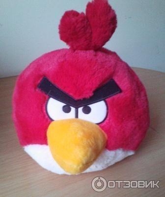 Плюшевые игрушки Angry birds фото