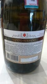 Винный напиток газированный белый полусладкий Santo Stefano "Bianco Amabile" фото