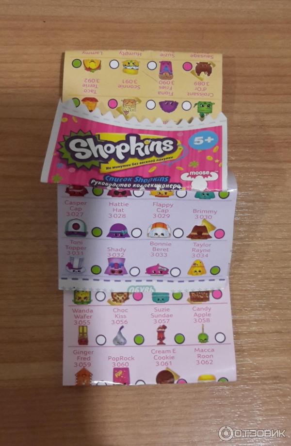 Коллекционные игрушки Shopkins фото