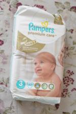 Детские подгузники Pampers Premium Care фото