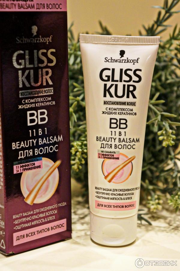 Бальзам для волос Shwarzkopf Gliss Kur BB Beauty Balsam 11 в 1 фото