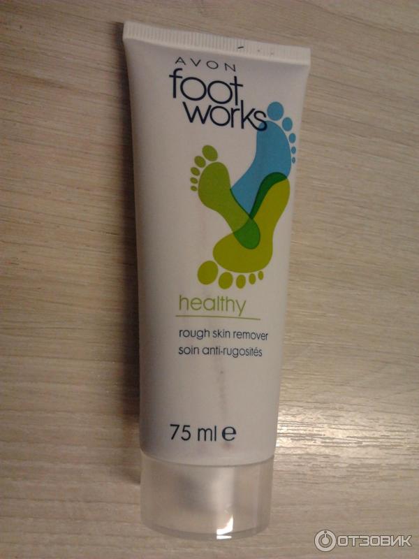 Средство для смягчения огрубевшей кожи ног Avon Footworks Healthy фото