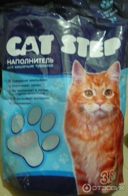 Наполнитель для кошачьего туалета Cat Step фото