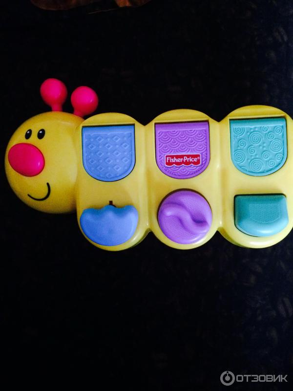 Развивающая игрушка Fisher Price Обучающая гусеница фото