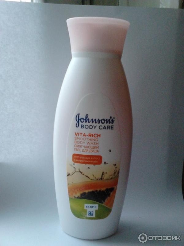 Гель для душа Johnson's Body Care смягчающий Vita-Rich фото