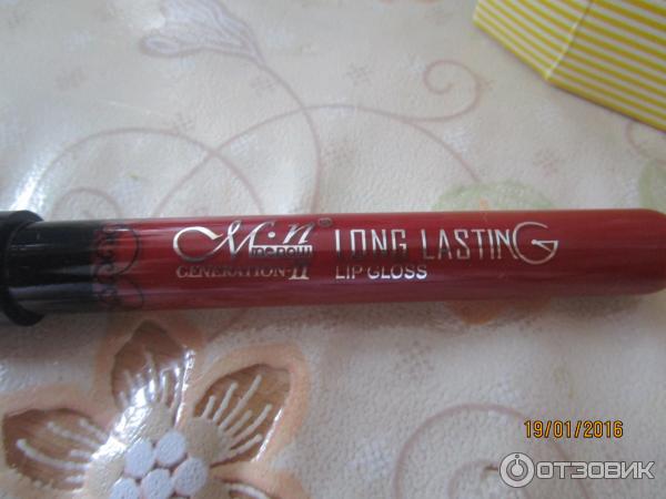 Стойкая помада Long Lasting Lip Gloss фото