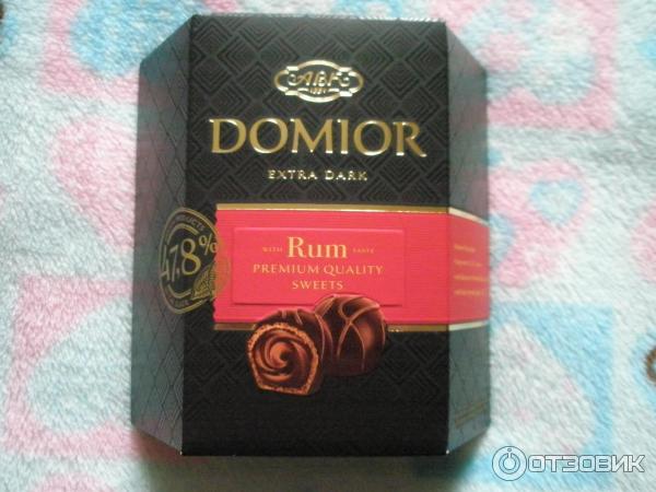 Конфеты АВК Domior С ромом фото