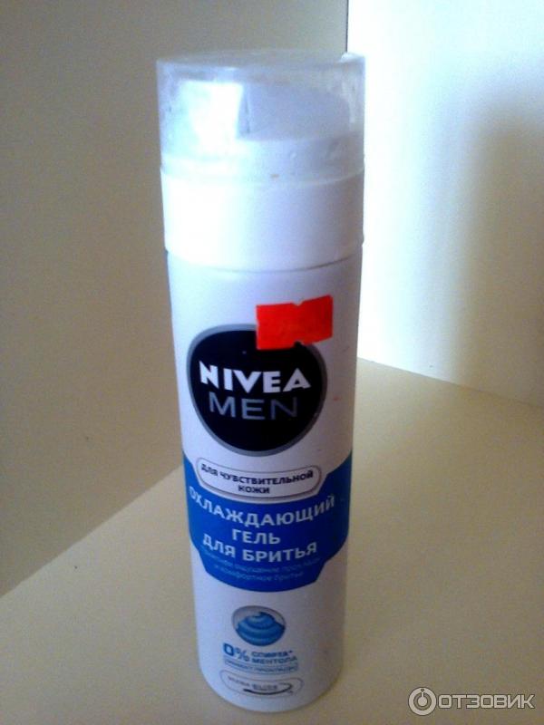 Гель для бритья Nivea for Men охлаждающий фото