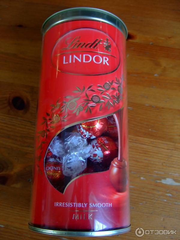 Шоколадные конфеты LINDT Lindor фото